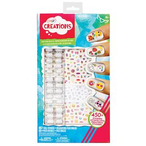 Crayola: CRAYOLA CREATIONS STICKER DOODLE NAIL ART KIT