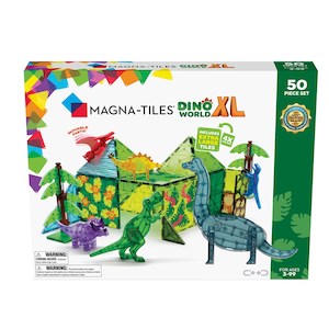 Magna Tiles: MAGNA-TILES - Dino World XL - 50 Piece Set