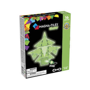 Magna Tiles: MAGNA-TILES - Glow - 16 Piece Set