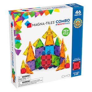Magna Tiles: MAGNA-TILES - Combo + microMAGS - 46 Piece Set