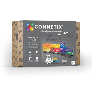 Connetix Tiles: Rainbow Transport Pack 50 pc