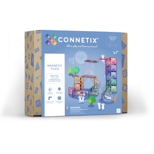 Connetix Tiles: Pastel Ball Run Expansion Pack 80 pc