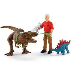 5 7 Years: Schleich Dinosaurs Tyrannosaurus Rex Attack Set