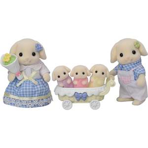 Sylvanian Families: Sylvanian Families Flora Rabbit Family