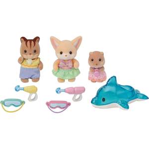 Sylvanian Families: Sylvanian Families Nursery Friends - Pool Fun Trio