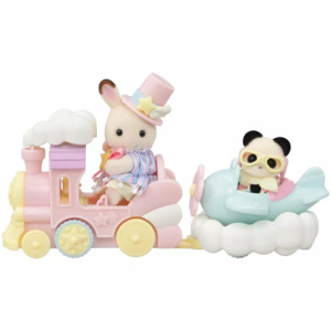 Sylvanian Families: Sylvanian Families Amusement Park Ride - Plane & Train