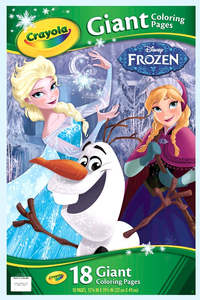 Wheels: CRAYOLA DISNEY FROZEN GIANT COLORING PAGES