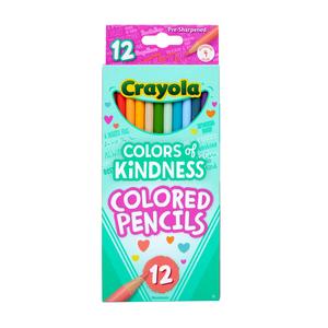 Crayola Colours Of Kindness Coloured Pencils 12 Pack
