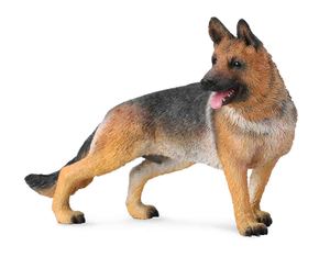 8 11 Years: Collecta German Shepherd Figure (Yellow)