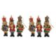 Nutcracker Mini Hanging Ornaments Set of 6