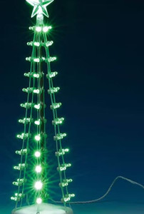 Products: 9in Lighted Silhouette Tree Green