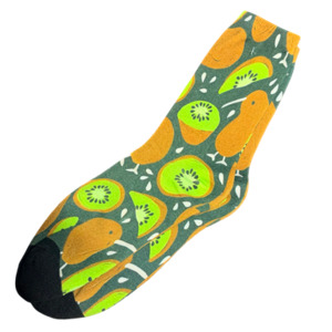 Kiwi & Kiwifruit Socks - OSFM