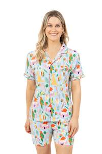 Women's Luxe Bamboo 2023 Australiana Christmas Pyjamas