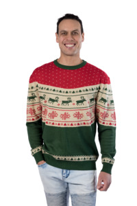 Mens Christmas Jumpers: Men's Vintage Christmas Jumper