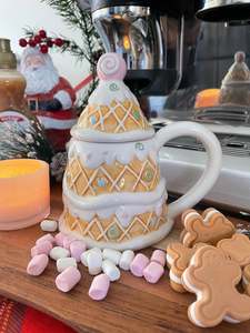 Christmas Mugs: Gingerbread Cutie Christmas Mug