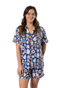 Women's Luxe Bamboo Gingerbread Christmas Pyjamas
