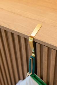 Gold Christmas Stocking Hangers