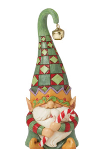 Heartwood Creek And Department 56 Range: Jim Shore - Heartwood Creek - Festive Gnome Hanging Candy Cane