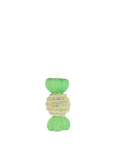 Gingerbread Peppermint And Candy Range: Pale Green and Sprinkle Hanging Round Lollie