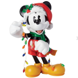 Disney Showcase Collection - Christmas Mickey - Display Piece