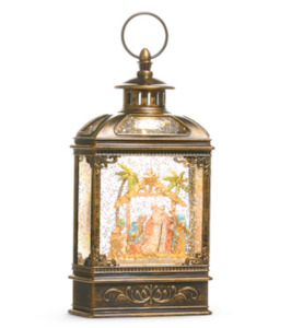Nativity Musical Water Lantern