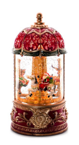 All Things Disney: Rotating Musical Carousel Snow Globe
