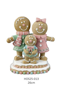Family of Three - The Gingerbread Family
