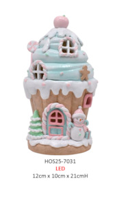 Gingerbread Collection: Pastel Gingerbread Gnome House
