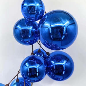 Blue Bauble Garland - 2m