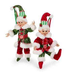 Raz Collection: Traditional  Posable Elf