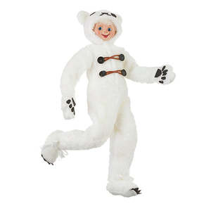 Raz Collection: Polar Bear  Posable Elf