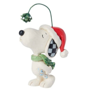 Peanuts By Jim Shore - Snoopy with Mistletoe - Mini