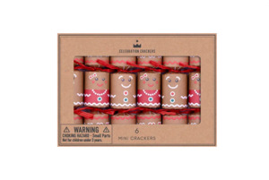 Gift Voucher: Celebration Crackers -  Mini Crackers - Gingerbreda