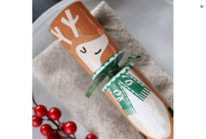 Gift Voucher: Celebration Crackers - 10 inch - Santa and Reindeer