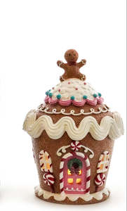 Gingerbread Light Up Cake House