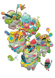 'Magic Pots' | Ed.30 Giclée Print