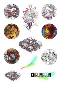 Chromacon 2015 Sticker Sheet