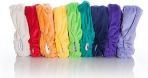 All In Two (AI2) Snap in Nappies: Bambooty BASICS OSFM Snap-In (AI2) Nappy with Bamboo Insert