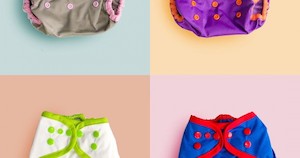 Flats/Prefold Cloth Nappy Systems: Nappy Cover (OSFM)