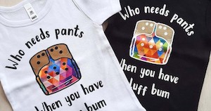 Clothing: Cloth Nappy Tee - Who Needs Pants