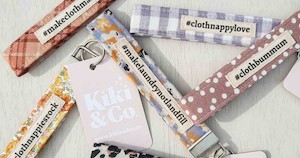 Gift Ideas: Cloth Nappy Hashtag Key Chain (Exclusive To Chubby Cheeks)