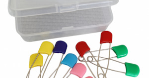 Nappy Pin With Safety Lock