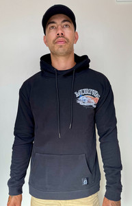 Black - Muriwai Club - Hoodie Chums