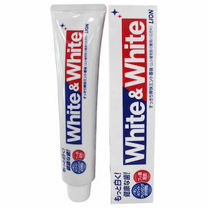 Frontpage: LION White & White Toothpaste 150g