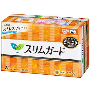 Bodaycare: Kao Laurier panty liners 17cm 38 pieces