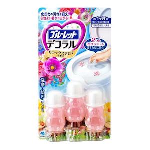 Home Living: kobayashi toilet Deodorant Fragrant gel Flower shape relax aroma scent