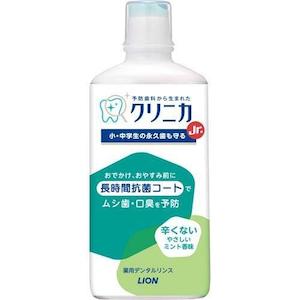 Ora Health: Lion Clinica Jr. Dental Rinse Gentle Mint 450ml