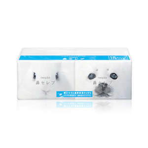 Sanitary: NEPIA Hana Celeb 2-Ply Pocket Pack Lotion Facial Tissue 1Pack 192sheets  (12sheets x16 pcs)er
