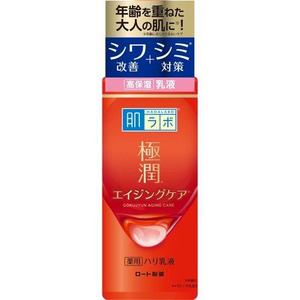 Rohto Hada Labo Gokujyun Medicated Aging Care Emulsion 140ml