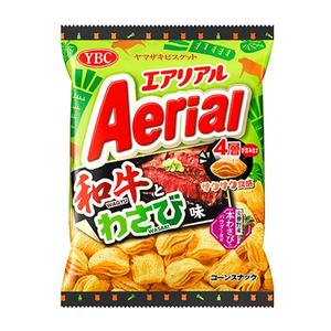 Snack: Yamazaki Biscuit Aerial Wagyu and Wasabi Flavor 65g